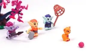 LEGO ELVES Забавный Котенок в Деревне Гоблинов - Stop Motion LEGO 41185