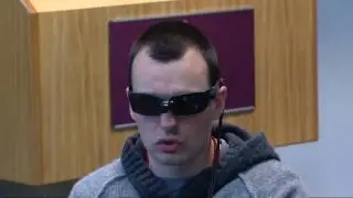 Blind soldier learns to 'see' with his tongue