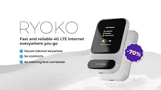 Ryoko Wifi Hotspot: Fast & Reliable 4G LTE Internet Anywhere You Go!