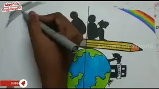 WORLD ANTI- CHILD LABOUR DAY WPEPOSTER/STOP CHILD LABOUR POSTER/EASY POSTER AGAINST CHILD LABOUR