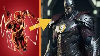 SUPERHEROES MARVEL DC AS REAL STEEL All Characters