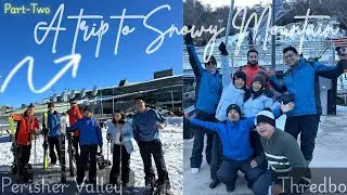 Mountain Vibes Continue ❄️ | Jindabyne to Thredbo & Perisher – Snow Trip Day-2 #fyp 