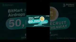 🌟BitMart X RECRUIT Listing Airdrop! #airdrop #cryptoairdrop #freeairdrop #airdrop #crypto