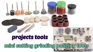 Cutting Grinding Electric Polishing Drill Bits Rotary Set-105 Pieces// Unboxing