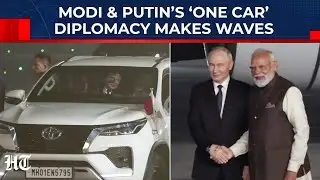 Моди снова нарушает традицию, делит машину с Путиным, наглядно демонстрируя близость Индии и России
