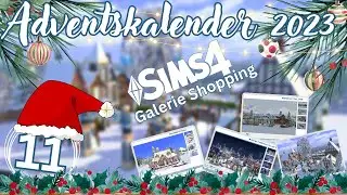 Christmas Galerie Shopping in Sims 4 🎄YouTube Adventskalender 2023 #11 mit @simsele.