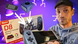 Unboxing + Test D8 RGB Wireless Controller ManualALIEXPRESS - Unboxing & Test - GameCube  / PSP