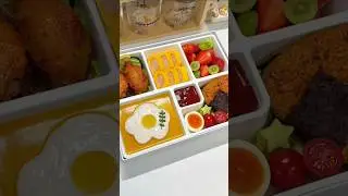 Cute Bento Lunchbox For Best Friend #shorts #lunch #bento #asmr