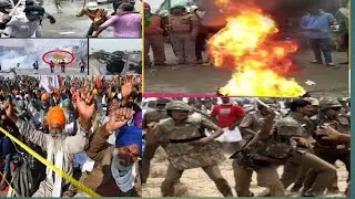 Farmer Protest Live Updates Bharat Bandh@India|| Farmer Clashe With Police