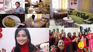 😢सुबह से घर के काम करते करते इतना समय लग गया फिर भागी Kitty Party में ❤️