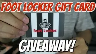 Foot Locker Gift Card Giveaway! (CLOSED)