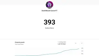Live streaming of DeathNooB GamerYT Road To 500