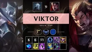 Viktor Top vs Darius - EUW Diamond Patch 25.13