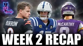 NFL WEEK 2 RECAP: BREAKOUTS, INJURIES, + POWER RANKINGS - THE FOOTBALL SHOW (Burrow,Jones,McCarthy)