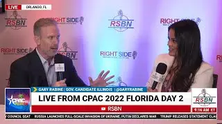 Gubernatorial Candidate for Illinois Gary Rabine Interview with RSBN's own Liz Willis at CPAC 2022