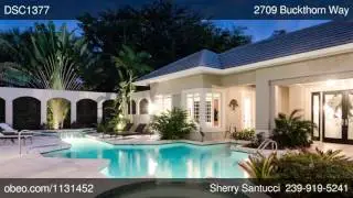 2709 Buckthorn Way Naples FL 34105 - Sherry Santucci - Coldwell Banker Park Shore