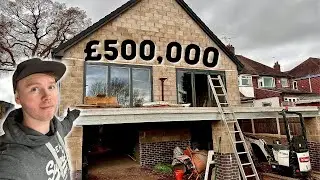 &pound;500,000 House renovation! Electrics DAY 1