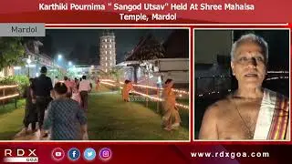 Karthiki Pournima 'Sangod Utsav' Held At Shree Mahalsa Temple, Mardol