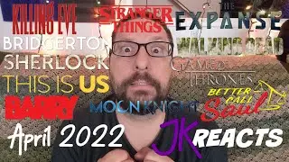 Welcome to JK Reacts! April 2022 Schedule