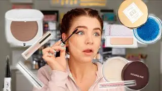 Testing Viral Hyped Makeup | Full Face First Impressions