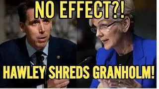 No Effect? Senator Hawley OBLITERATES Former Energy Secretary Granholm Over Skyrocketing Gas Prices