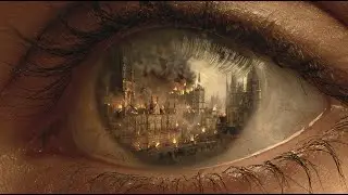 Lux Aeterna Mundi | Eternal Light &middot; Reflected Chaos | A City in Flames