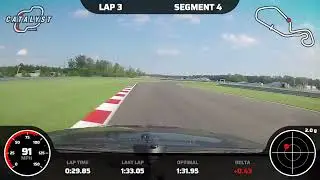 Fastest Lap for @Purmotive Instructor and Captain Jeff McClure at NJMP Thunderbolt in Jagermeister