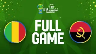 Quarter-Finals | Mali v Angola | Full Basketball Game | FIBA U16 Women's AfroBasket 2025