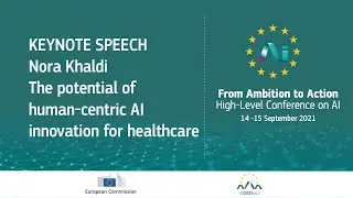 02 04 KEYNOTE SPEECH Nora Khaldi The potential of human-centric AI innovation for healthcare