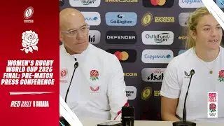 Пресс-конференция Джона Митчелла и Зои Олдкрофт | Финал женского чемпионата мира по регби 2025 года