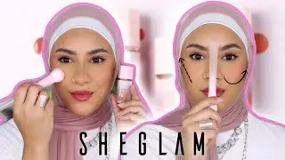 كل درجات البلاشر السائل من sheglam …كنا ظلمينه🤦‍♀️ + اماكن وضع البلاشر | الدرجات المفضلة ليا 🥰
