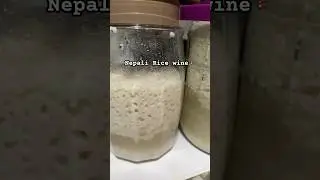 Homemade Nepali Rice Wine 🔥 #reel #alcohol #yummy #delicious #nepal #good #jaar #authentic #local
