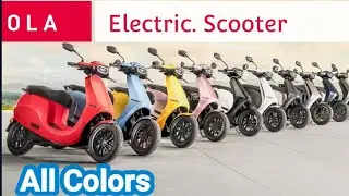 OLA Electric Scooter I Colors - First Look I #ola #olaelectric #olaelectricscooter I