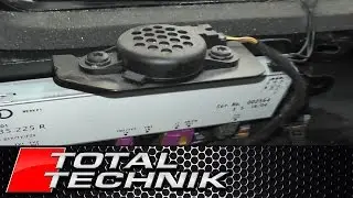 Как снять зуммер заднего датчика парковки Avant - Audi A4 S4 RS4 - B6 B7 - 2001-2008 - TOTAL TECHNIK