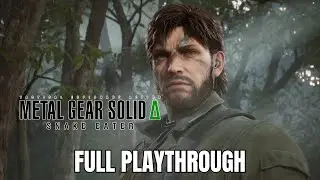 Metal Gear Solid Δ  Snake Eater MGS3 Delta – Full Story Playthrough No Commentary