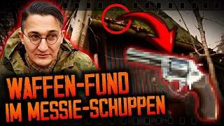 WAFFENFUND im Messie-Garten und wilde Survival-Shelter