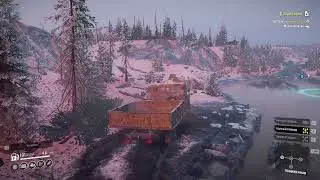 Snow Runner: КОЛЬСКИЙ ПОЛУОСТРОВ, заправка Шишиги, TUZ 16 