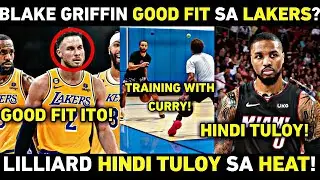 Blake Griffin best fit para sa lakers! Trae Young todo practice! Damian Lillard hindi tuloy sa Heat!