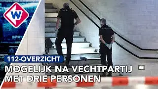 Man (41) voor dood achtergelaten op station | 112-overzicht