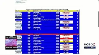 Flights canceled at Lubbock, Dallas airports