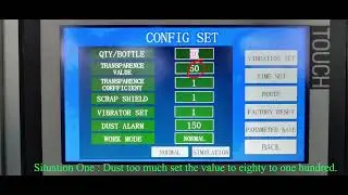 Automatic Counting Machine Interface Operation Instruction