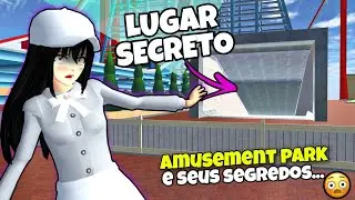NOVO LUGAR SECRETO no AMUSEMENT PARK do Sakura School simulator 😱❤️