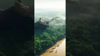 2 Unbelievable Giant Bull with MassiveThorned Horn Spotted in Amazon Jungle!