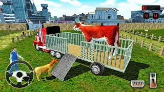 Farm Animal Transport Sideload Truck Driving Simulator - Android Gameplay