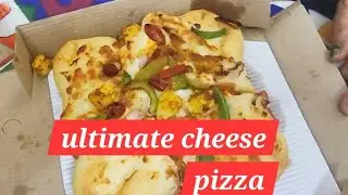 Cheese, Cheese  ,ultimate Cheese pizza 😋 pizza hut new launch  pizza review @pizzahut 
