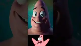 🤩Patrick Star Real #shorts #patrickstar #transformation #patrickstarr #patrickstarrr #real #reality