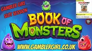 👹BOOK OF MONSTERS👹GAMBLING TO THE MAX WIN👹GREAT COMEBACK😁