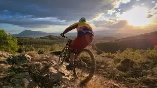Testing for Downhill Bike in Penteli’s Trails