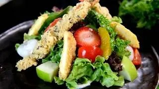 Ingredient of the Month - July 2017 - Durian & Mangosteen - King and Queen Salad (Drift)