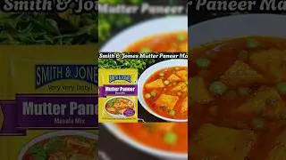 Smith & Jones Mutter Paneer Masala Mix Review & Recipe | Smith & Jones Mutter Paneer Masala Mix